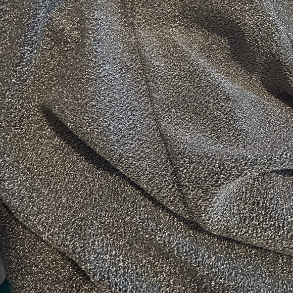 LOVE 83 • Silver Shiny Sleek Jumpsuit • Medium • - Picture 10 of 10